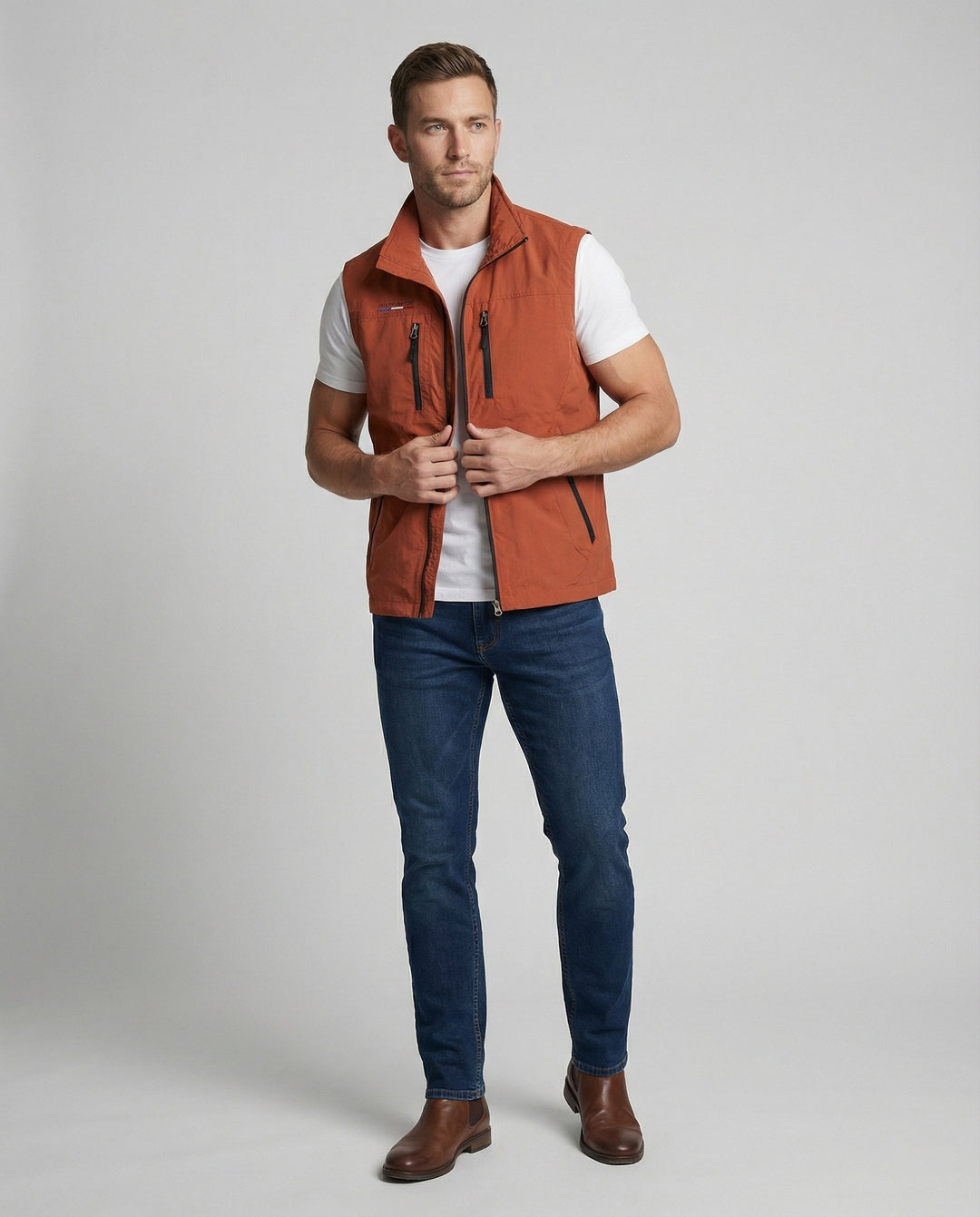 Marco | Gilet Uomo Casual Outdoor Leggero e Versatile