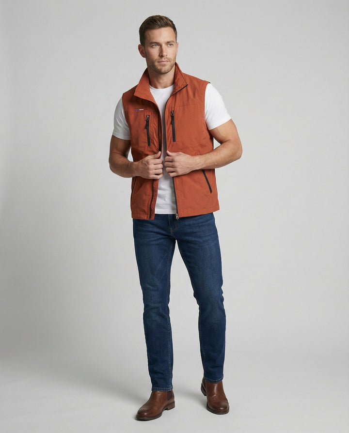 Marco | Gilet Uomo Casual Outdoor Leggero e Versatile