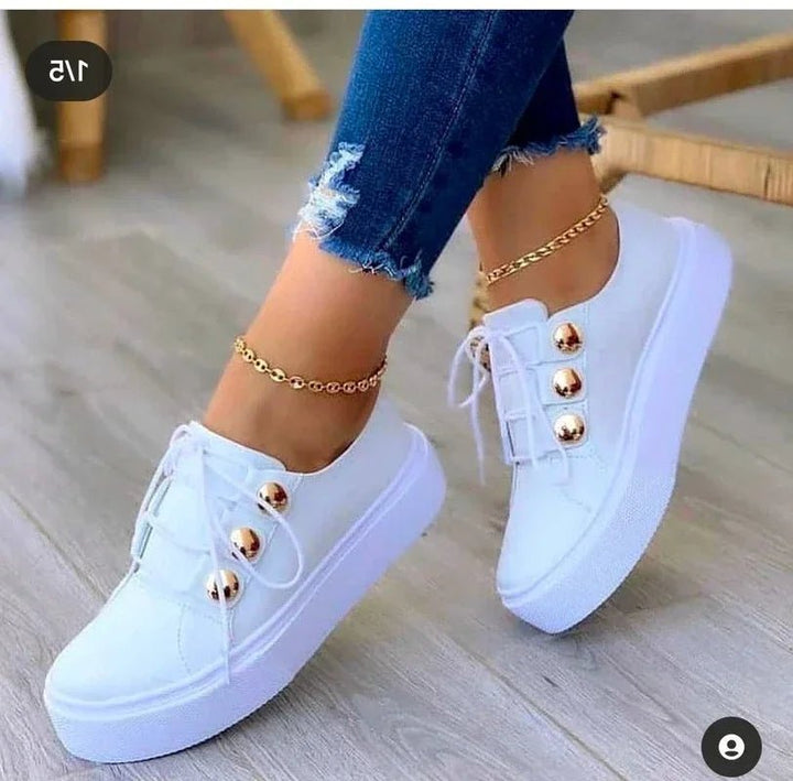 Bella | Orthopädische Plateau-Sneaker mit erhöhter Sohle