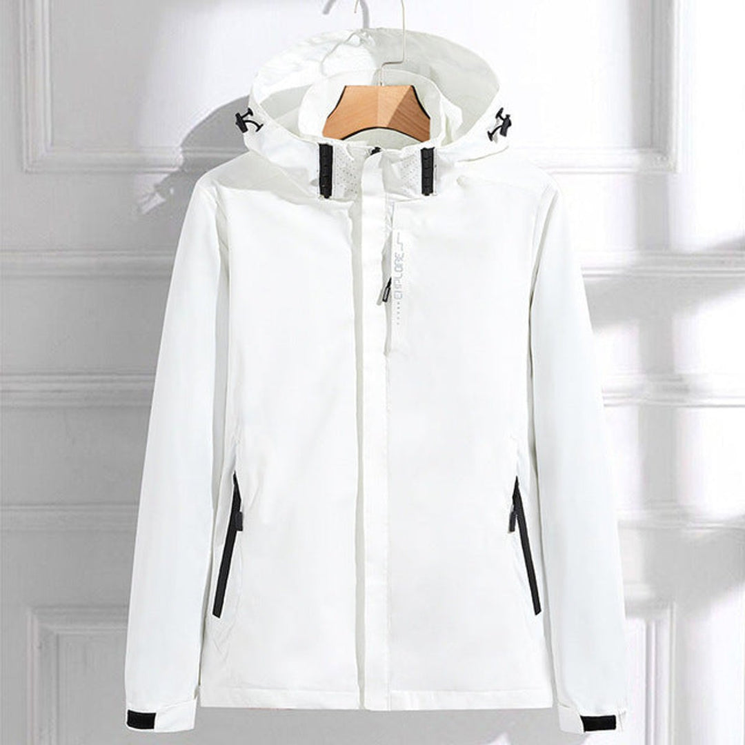 Martina | Wasserdichte Jacke mit verstellbarer Kapuze