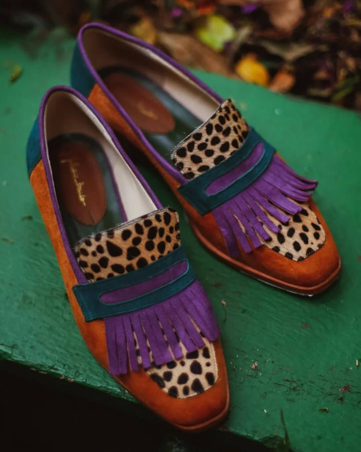 Madison | Mocassini con Frange Animalier dal Carattere Raffinato