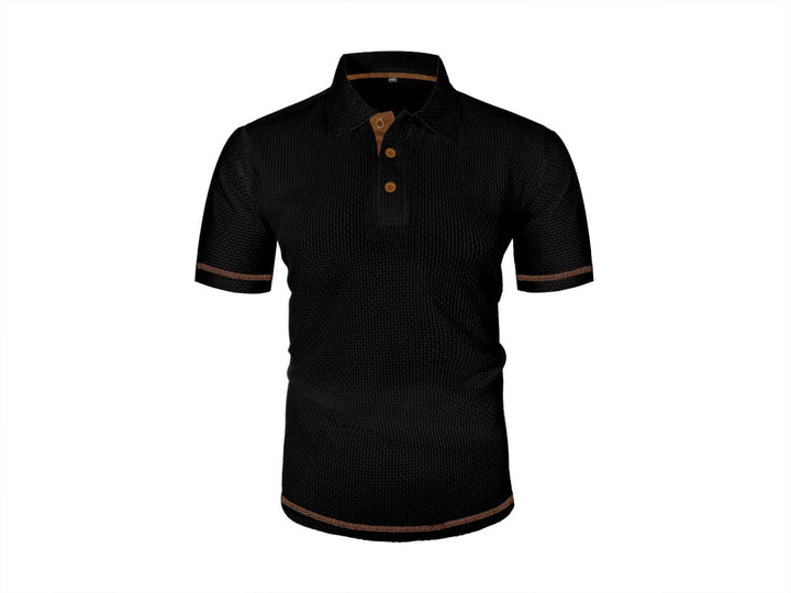 Harrison | Polo Shirt Texturizzato Raffinato