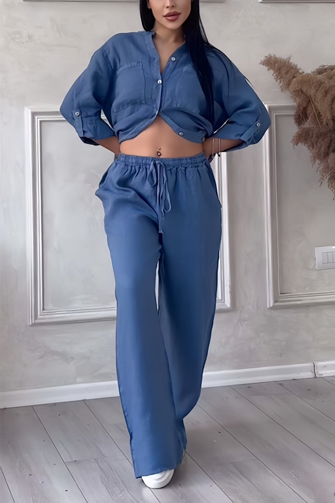Sofia | Chic and Comfortable Linen Two-Piece Set