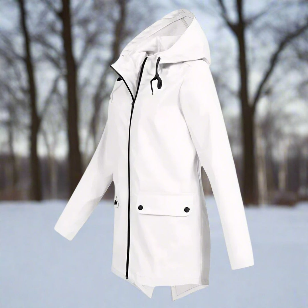 Daniela | Wasserdichte Jacke mit verstellbarer Kapuze