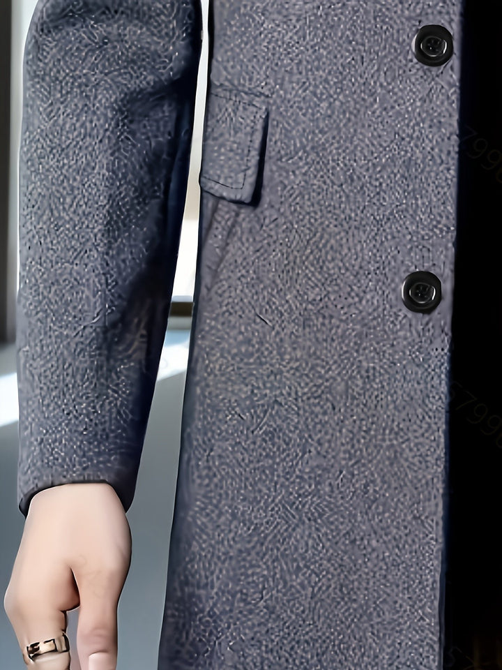 Gerard | Cappotto Single-Breasted Elegante