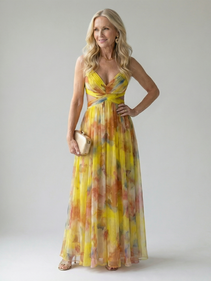 Isel | Maxi Dress – Soft Wrap Style per ogni Occasione