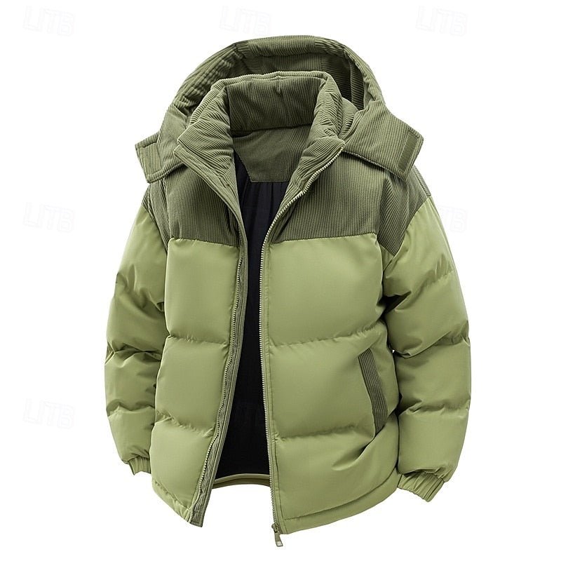Garrison | Giacca Puffer con Cappuccio per Natale