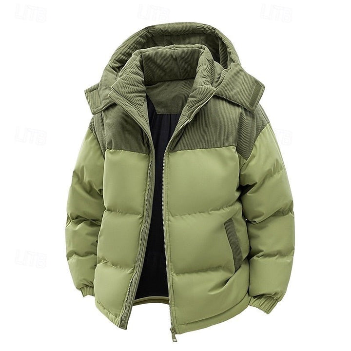 Garrison | Giacca Puffer con Cappuccio per Natale