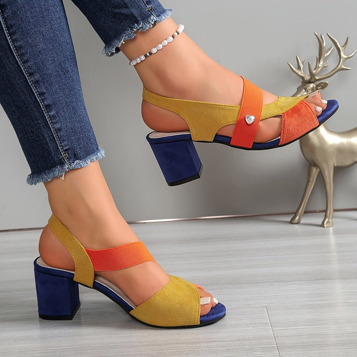 Kimberly | Orthopedic Comfort Block Heels – Eleganti e Stabili per Donne