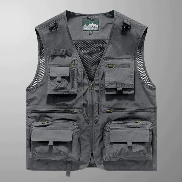 Riccardo | Gilet Cargo Multitasche da Uomo