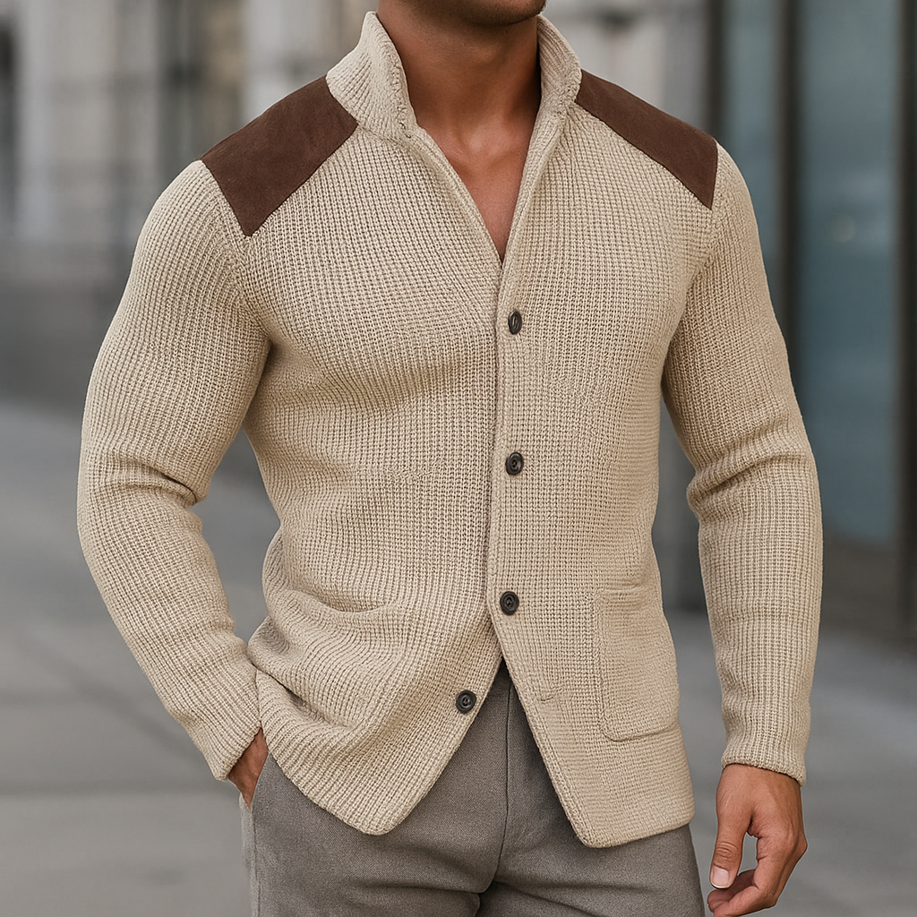 Marcel | Blazer Uomo in Maglia Testurizzata e Raffinata