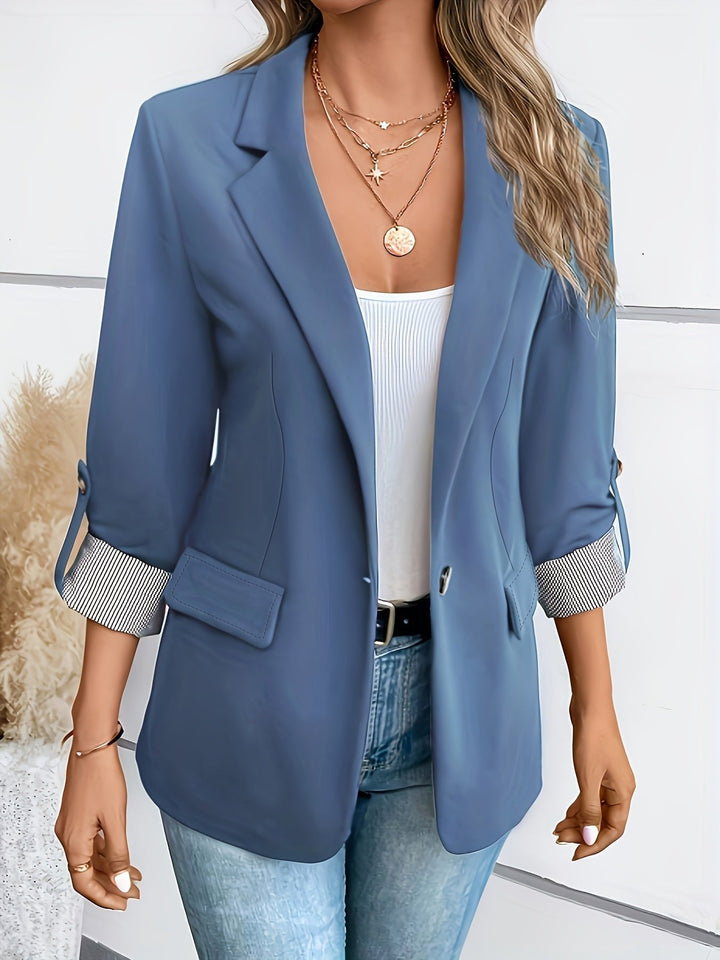 Clara | Blazer Donna Elegante con Maniche Risvoltate