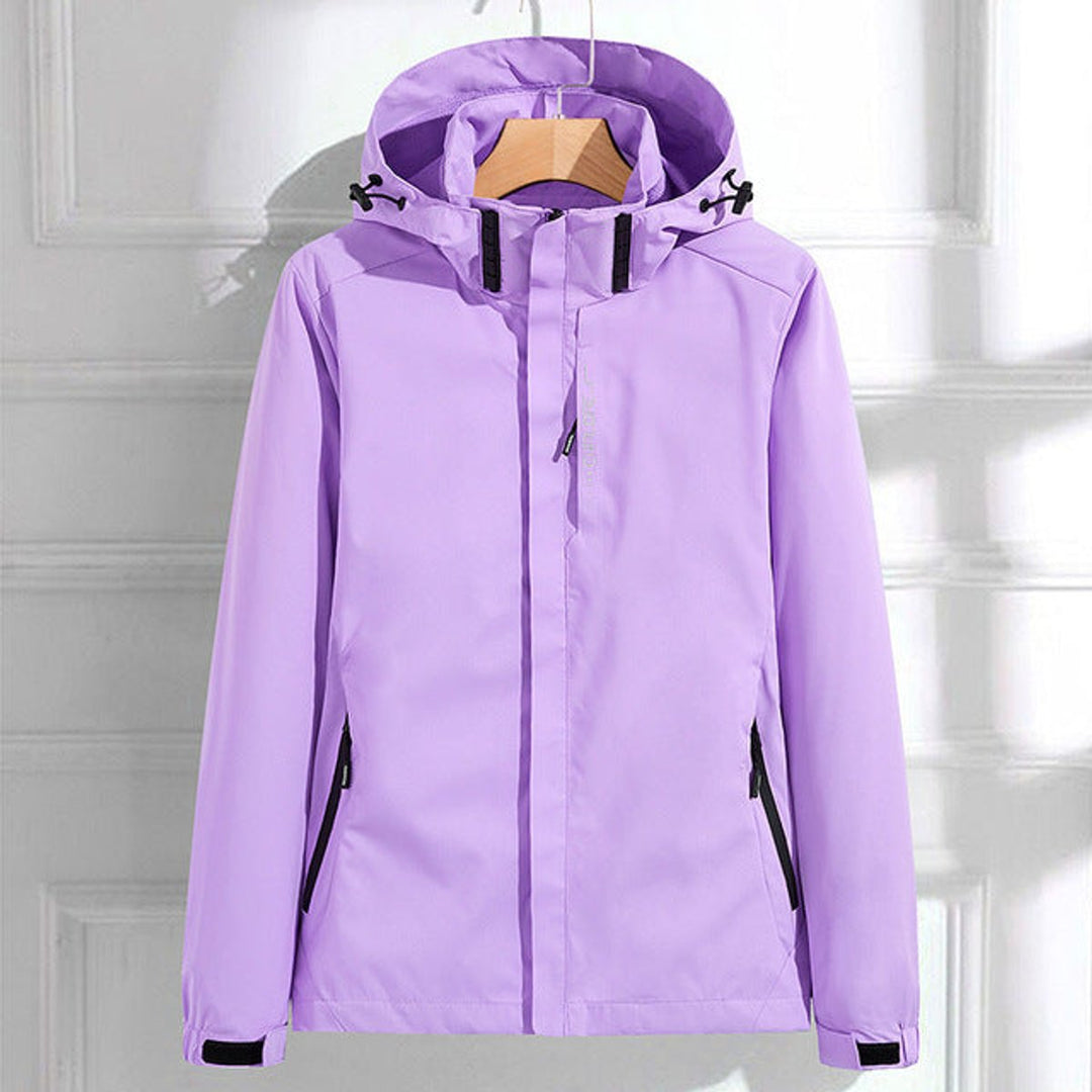 Martina | Wasserdichte Jacke mit verstellbarer Kapuze