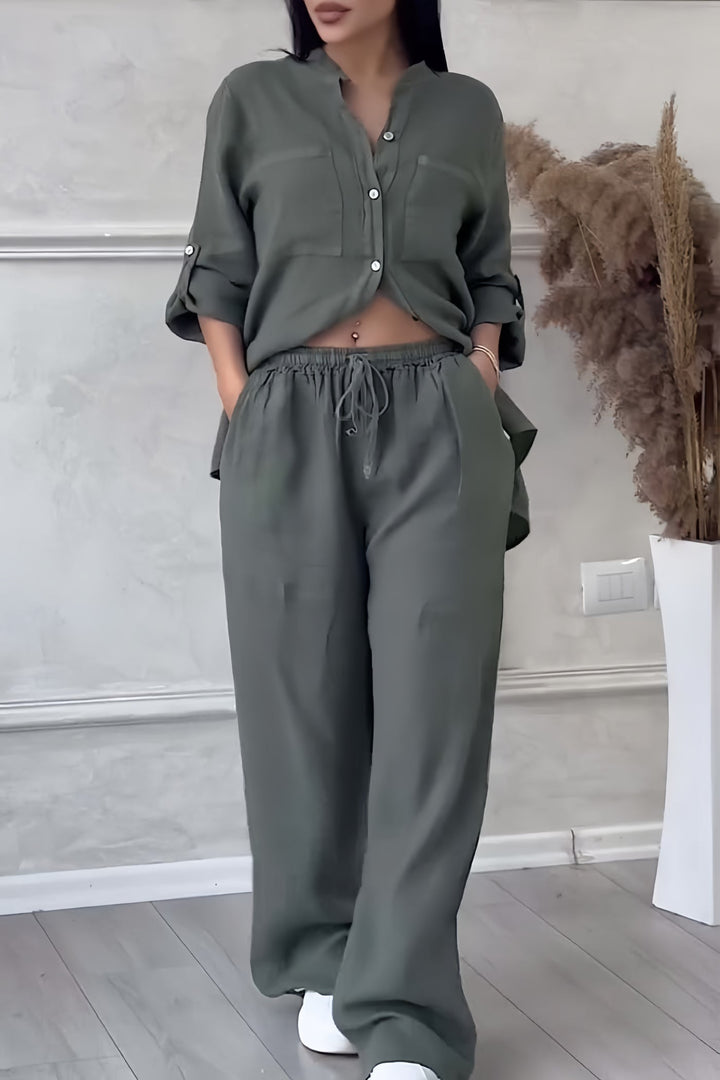 Sofia | Chic and Comfortable Linen Two-Piece Set