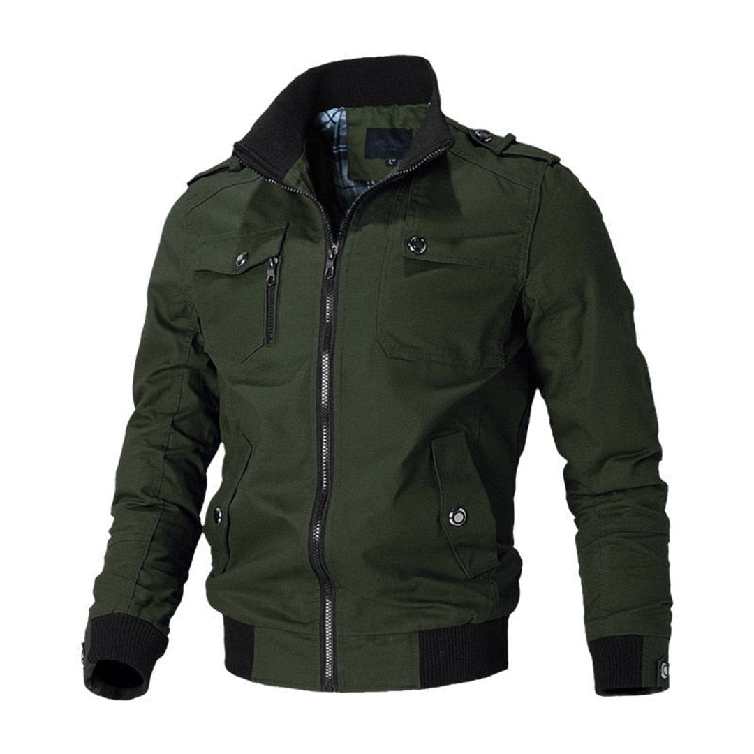 Luca | Giacca Bomber Militare Utility da Uomo