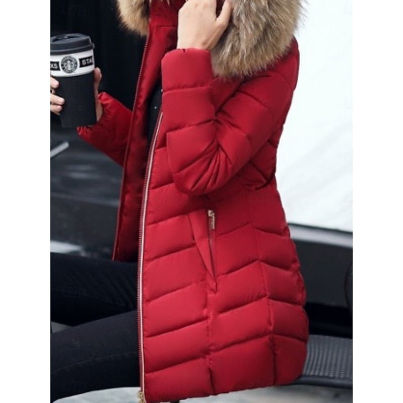 Gwendolyn | Parka Invernale con Cappuccio e Imbottitura