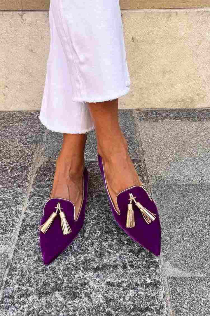 Laura | Mocassini Donna con Nappine dal Fascino Classico