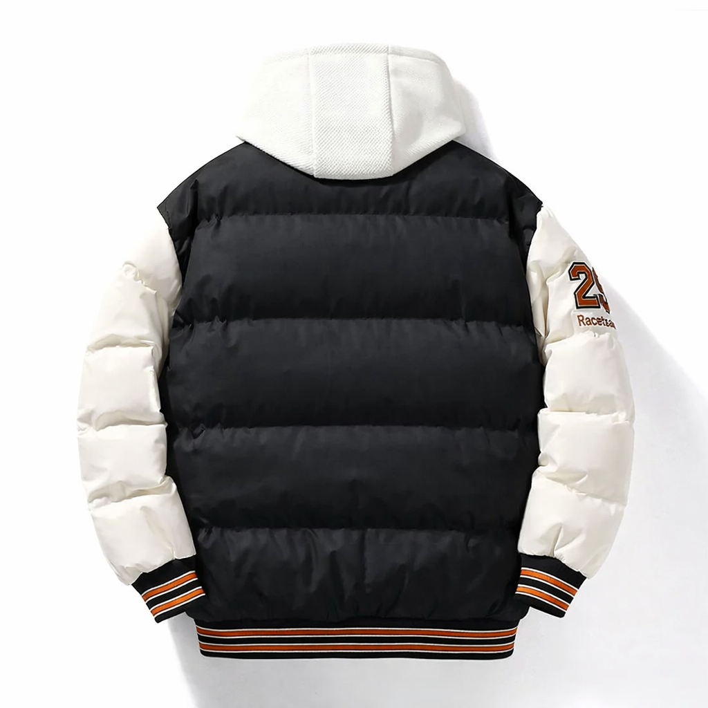 Ferro | Giacca Puffer con Cappuccio – Elegante e Calda per Uomini