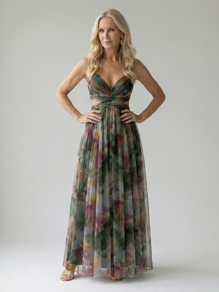 Isel | Maxi Dress – Soft Wrap Style per ogni Occasione