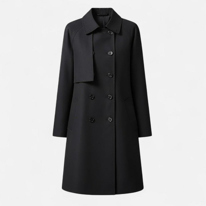 Emma | Kurzer Trenchcoat im Schneiderstil