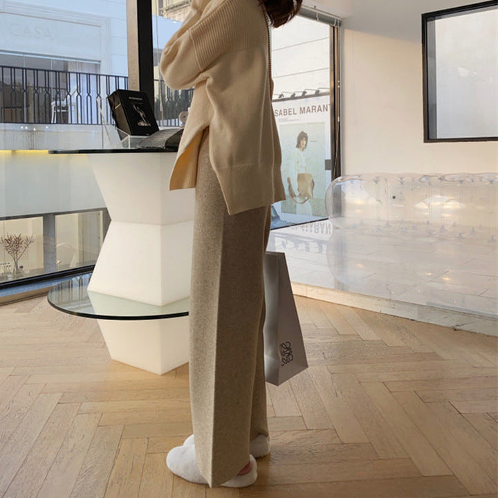 Karin | Pantaloni palazzo a gamba larga morbidi ed eleganti