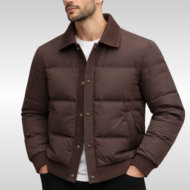 Pardo | Puffer Jacket – Elegante Design per Uomini