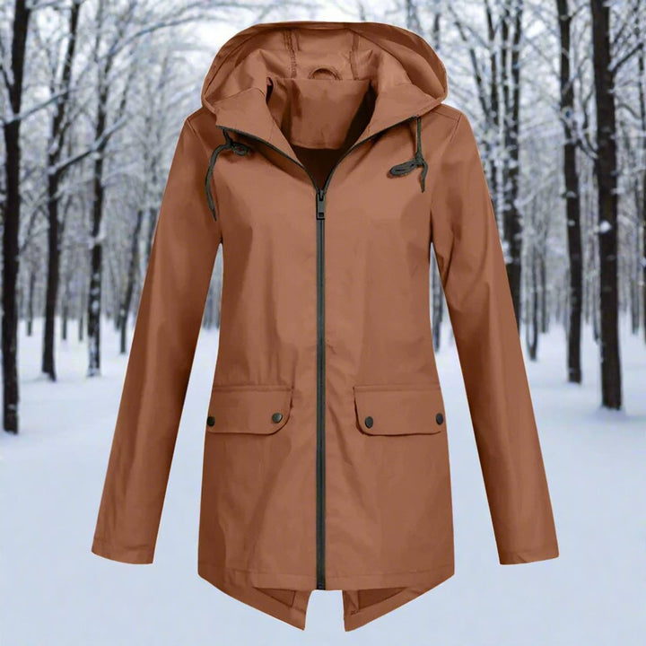 Daniela | Wasserdichte Jacke mit verstellbarer Kapuze