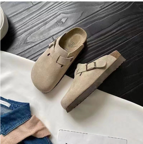 Camilla | Mules in Camoscio Slip On Eleganti e Confortevoli
