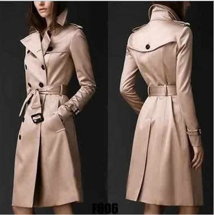 Serena | Trench coat doppiopetto elegante e classico