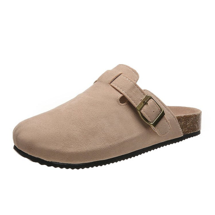 Valentina | Mules in Pelle Eleganti con Fibbia Raffinata