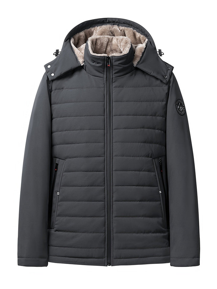 Rhys | Cappotto Invernale Imbottito con Cappuccio