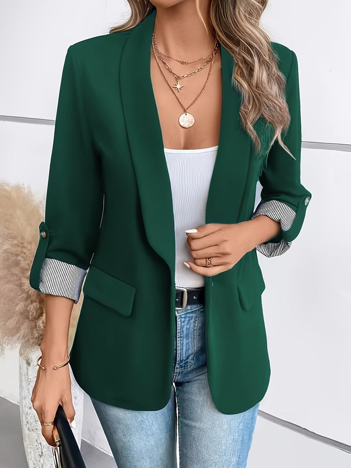 Clara | Blazer Donna Elegante con Maniche Risvoltate