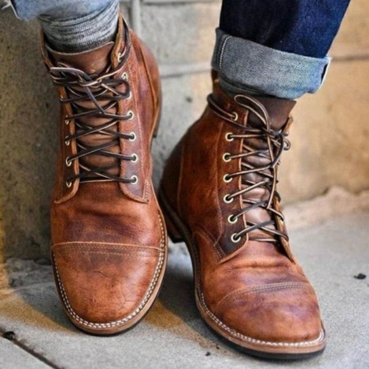 Matteo | Durable and Stylish Men's Boots with Reinforced Toe