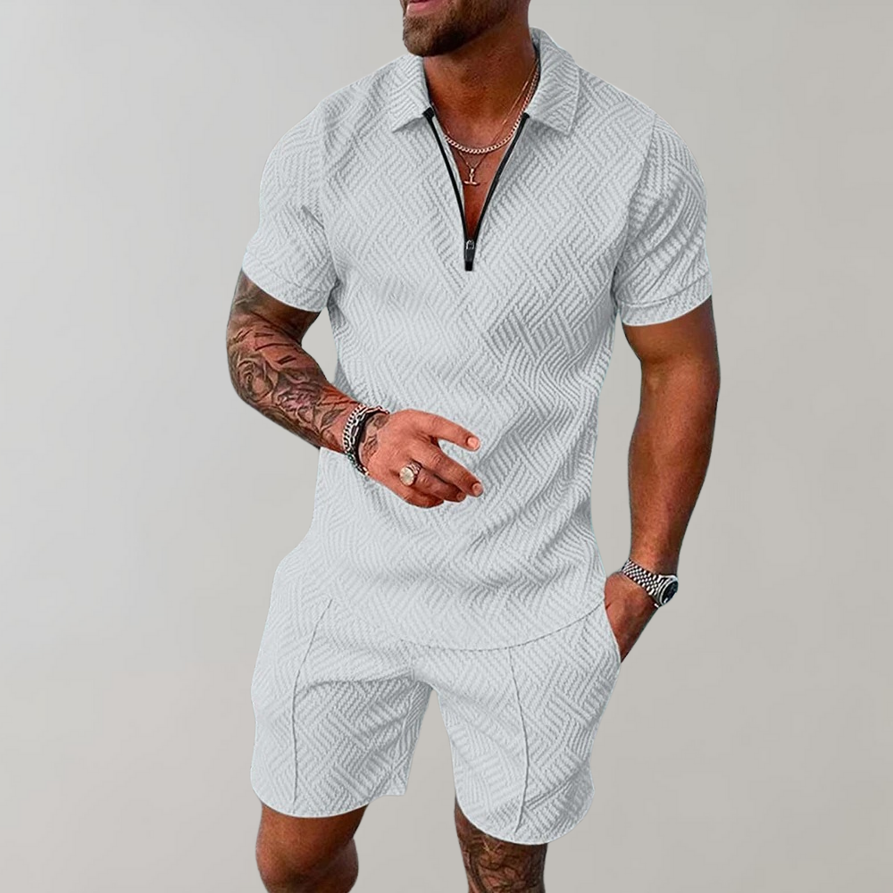 Dylan | Set Polo e Pantaloni Corti Casual
