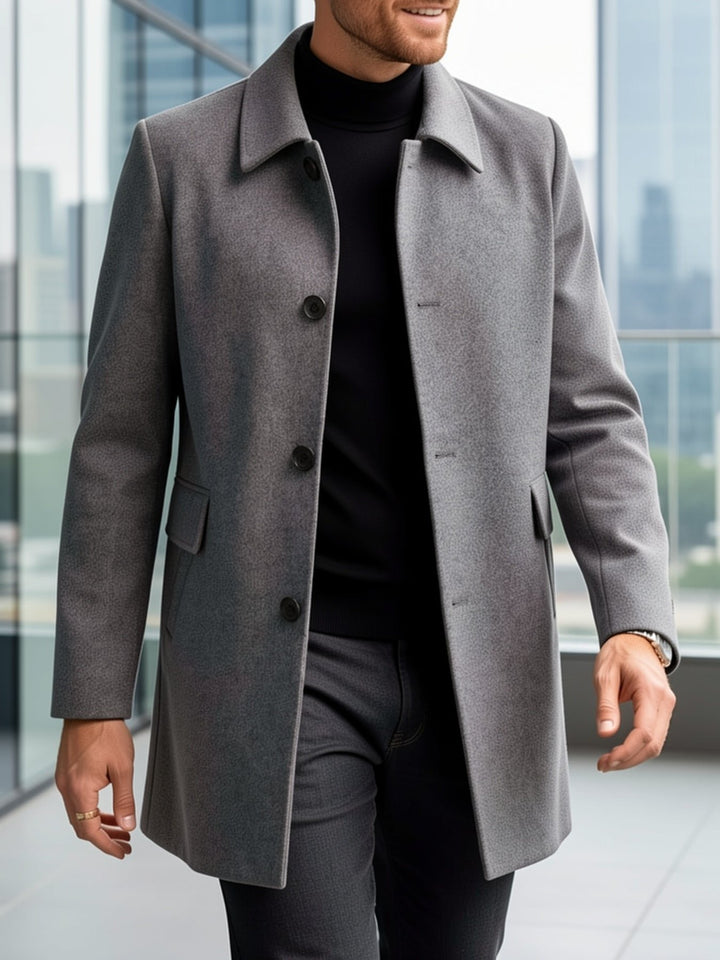 Gerard | Cappotto Single-Breasted Elegante