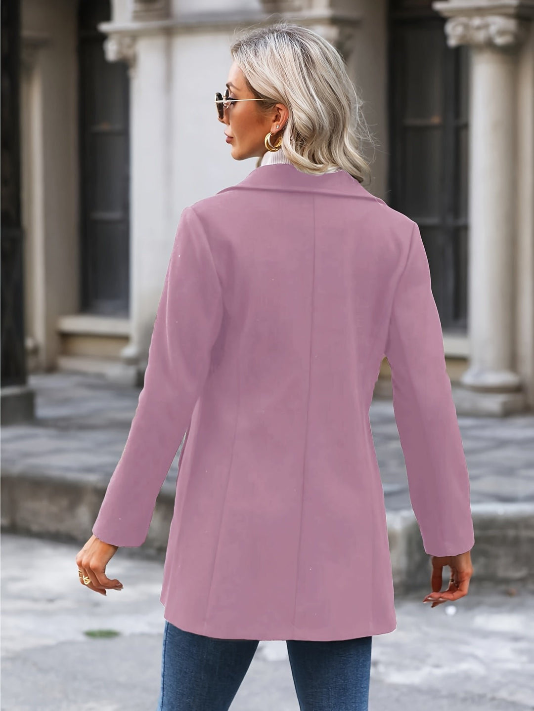 Annalise | Cappotto a Media Lunghezza Slimming con Cintura in Vita
