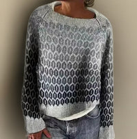 Laura | Elegante E Accogliente Maglione In Maglia Nordica