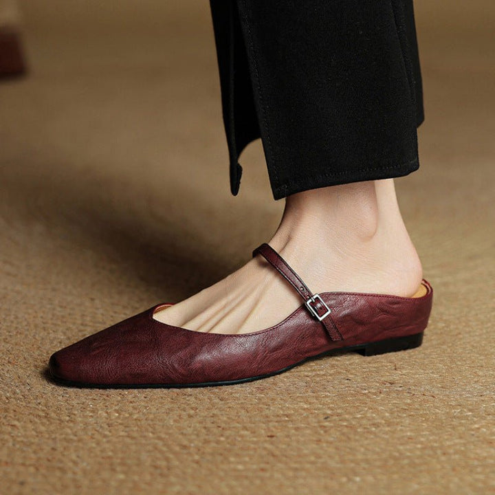 Valentina | Mules Eleganti in Vera Pelle