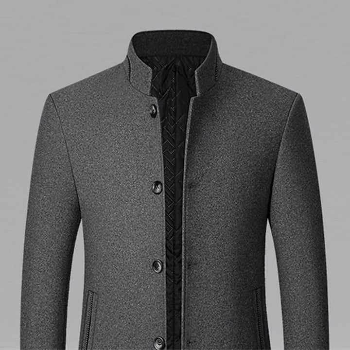 Gregory | Cappotto Stand-Collar Elegante