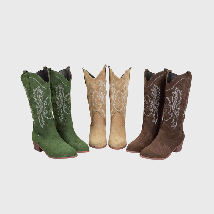 Marta | Western-Cowboystiefel für Damen mit weitem Schaft