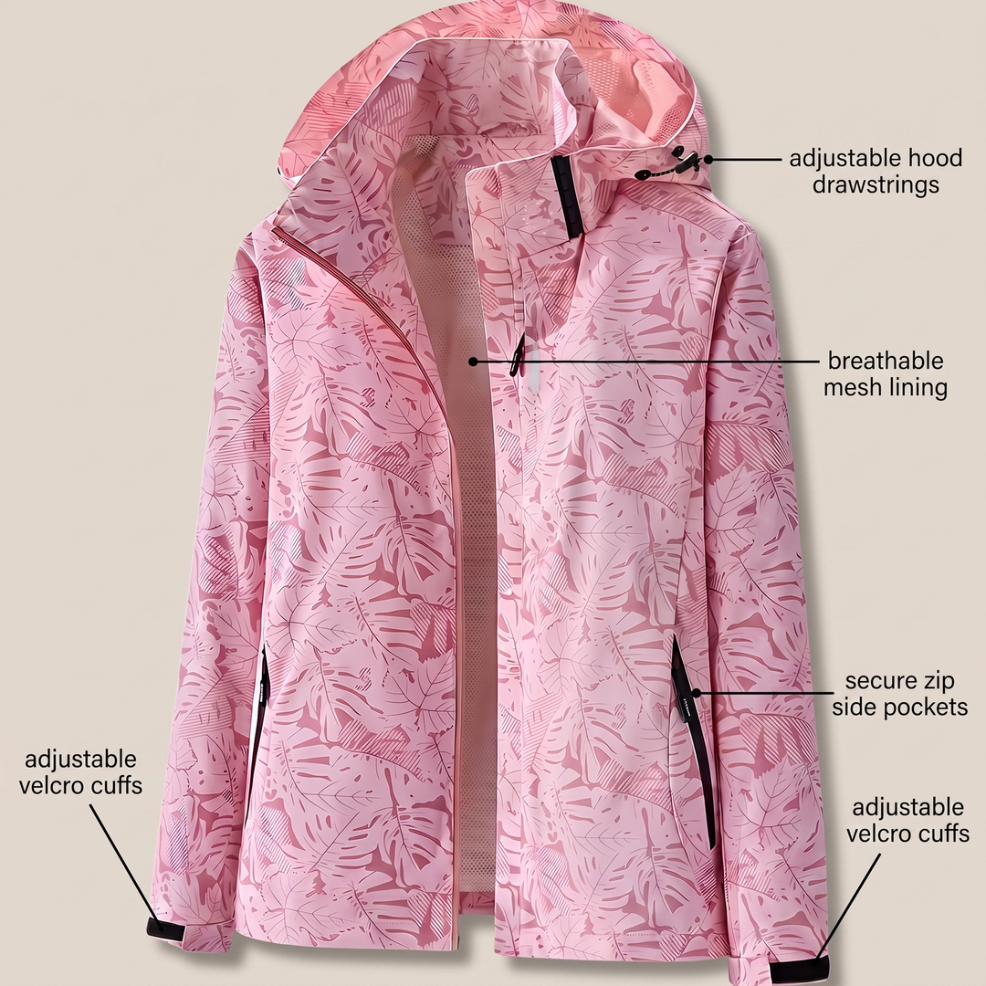 Refresh | Giacca Impermeabile – Design Pratico e Leggero per Donne
