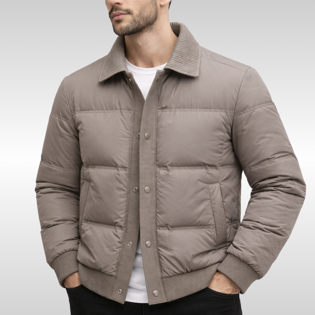 Pardo | Puffer Jacket – Elegante Design per Uomini