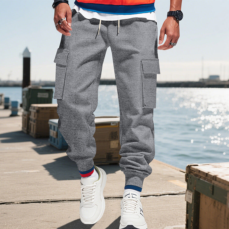 Frank | Comfortable and Versatile Cargo Pants with an Elastic Waist
