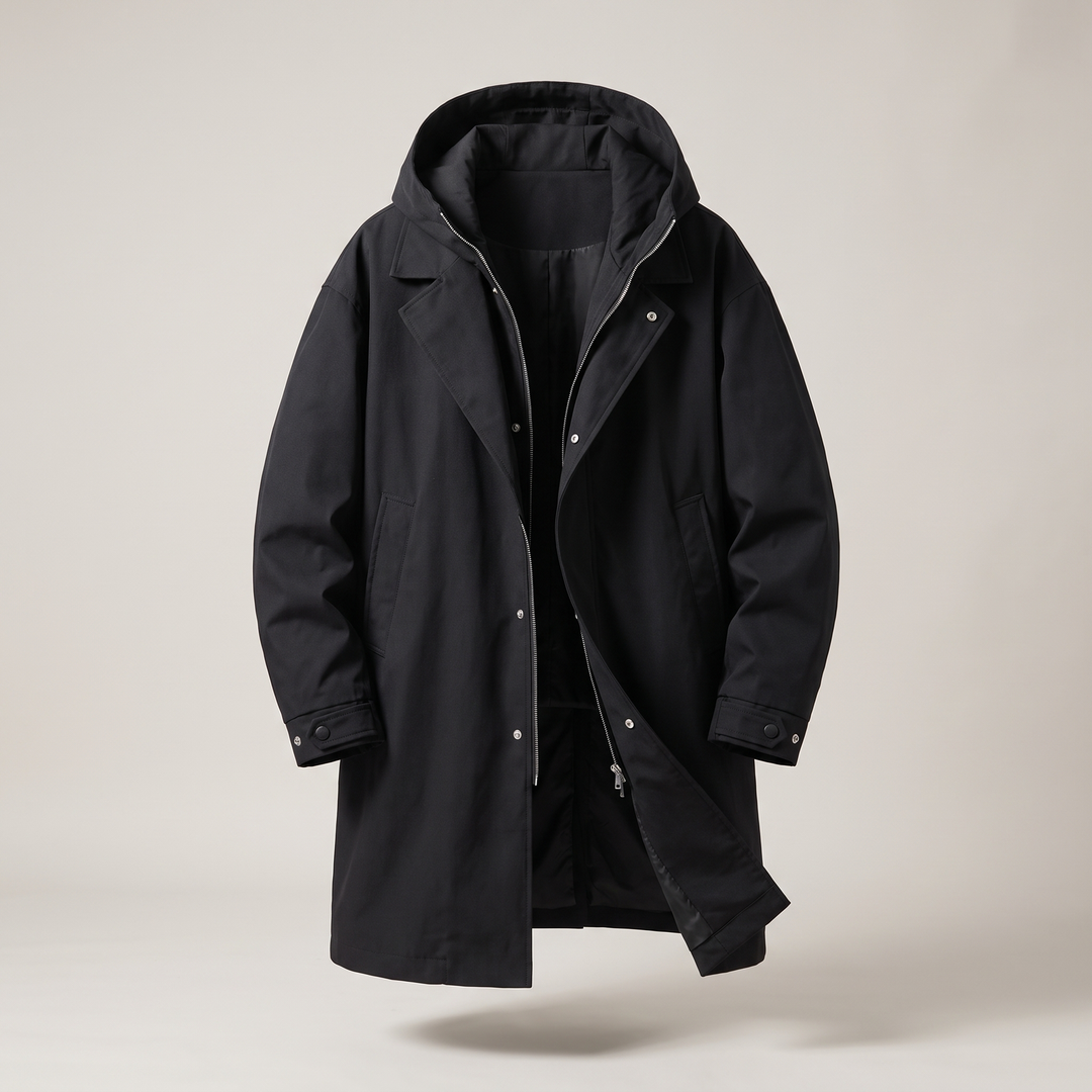 Kensington | Overcoat – Leggero e Impermeabile per Uomo