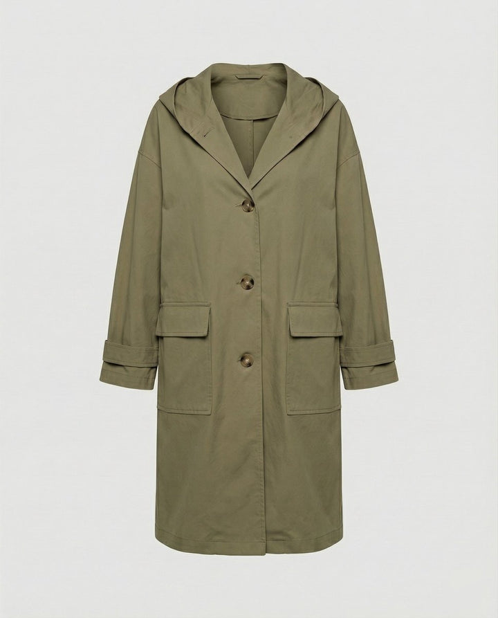 Sofia | Elegant long waterproof jacket