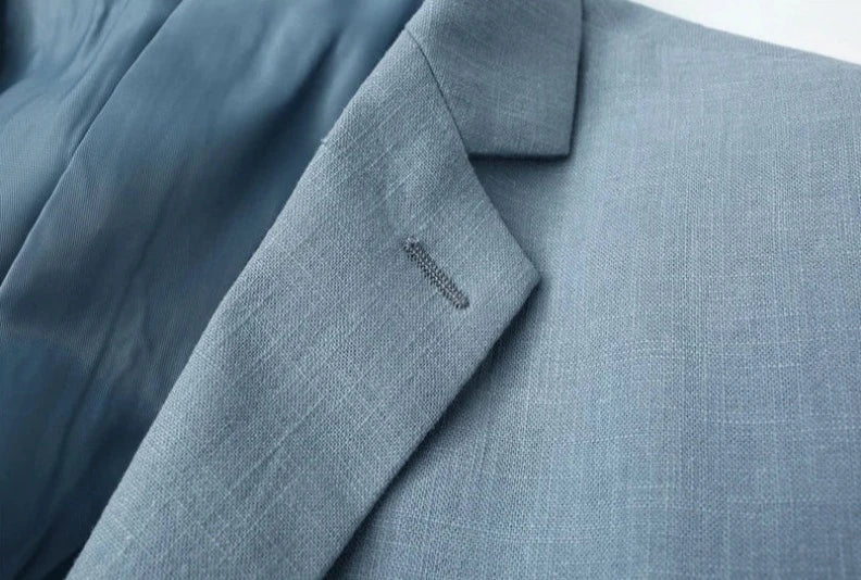 Julian | Blazer in lino da uomo elegante e versatile