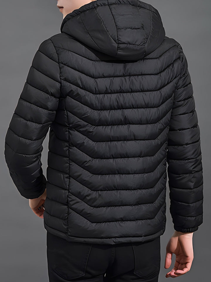 Owen | Giacca Puffer Trapuntata con Cappuccio