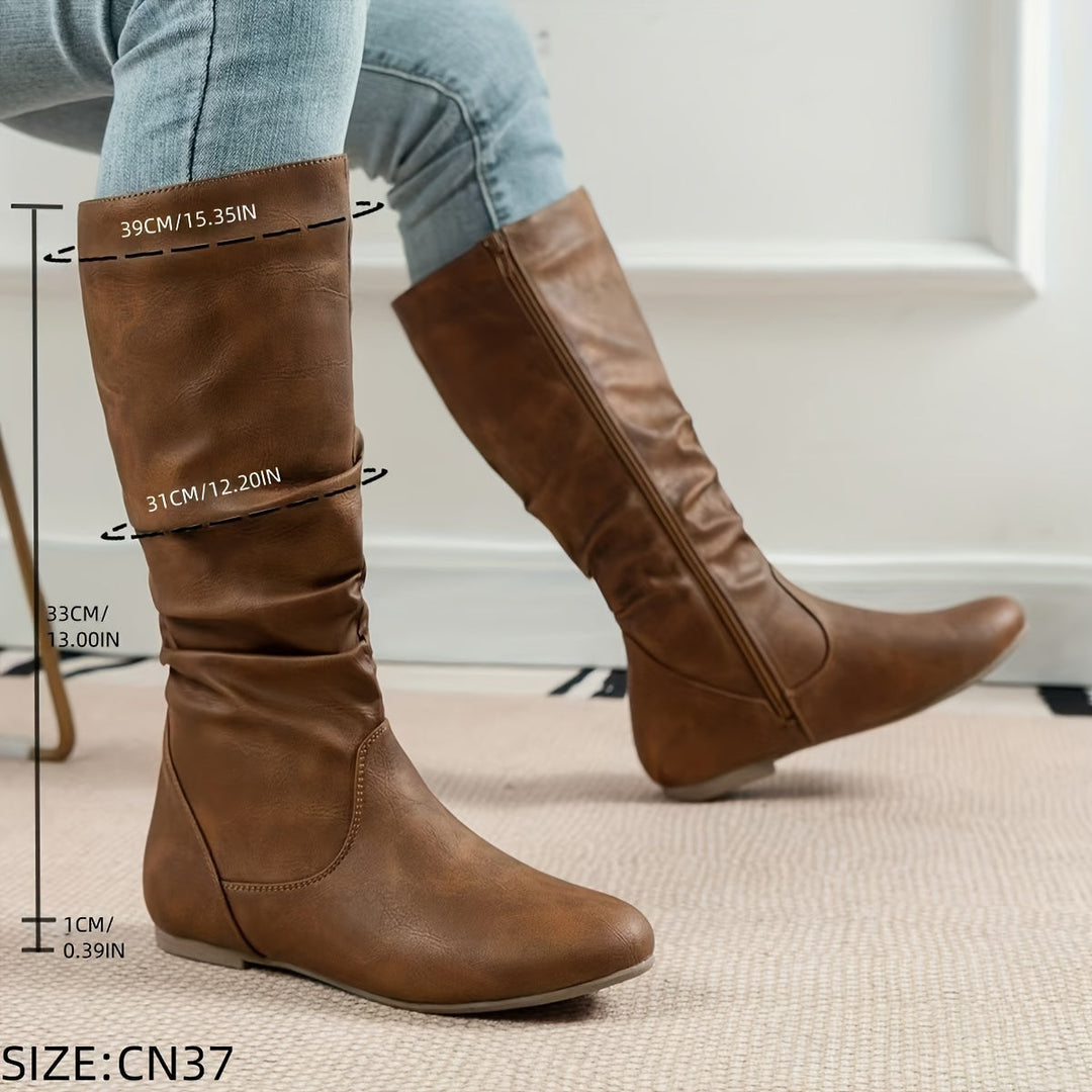 Caroline | Bequeme und elegante Damen-Kniestiefel