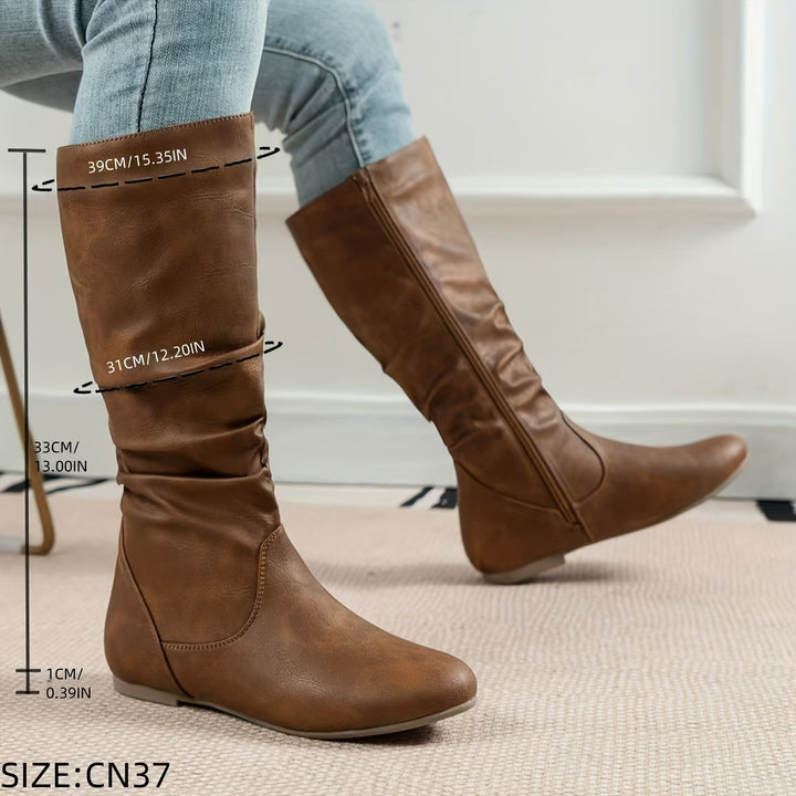 Caroline | Bequeme und elegante Damen-Kniestiefel