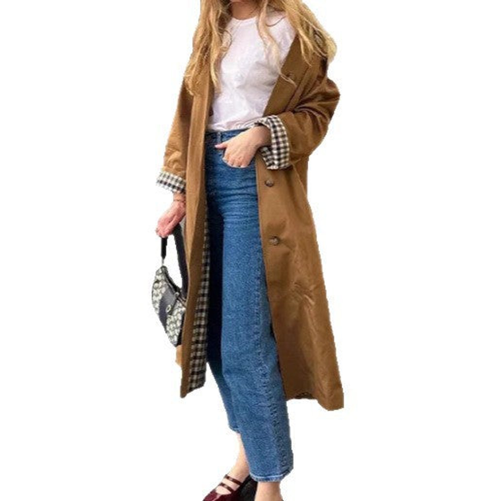 Aurora | Casual and waterproof long trench coat